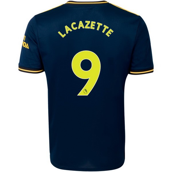 Camiseta Arsenal NO.9 Lacazette Tercera equipo 2019-20 Azul